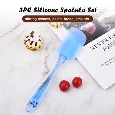 China 2018 Amazon Best Selling Sustainable Kitchen Bake Tools Heat Resistant BPA Free Silicone Spatula Set for sale