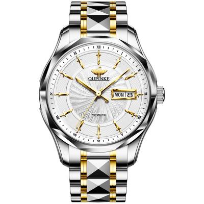 China Day/Date Oupinke 3172 Newest Design Popular Good Quality Mechanical Classic Automatic Wrist Watches For Men for sale