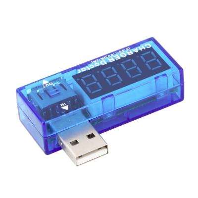 China Mobile Phone Digital Display USB Hot Mini Power Meter Portable Current-Voltage Doctor Tester and Voltage Charger for sale