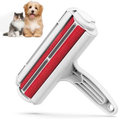 China Dog Cat Hair Fiber Remover Viable Self-Cleaning Pet Hair Remover Roller For Small Animals for sale