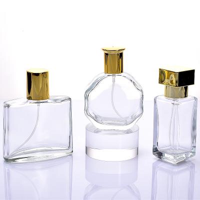 China The filling of perfume Spot wholesale advanced pressure perfume spray bottle crystal white glass bottles divided into empty bottles for sale