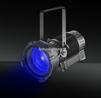 China DMX Controlled Zoom IP65 Waterproof 300W RGBAL 5 in 1 or Single Color WW/CW Fresnel Studio Light for Theater Conference Room for sale