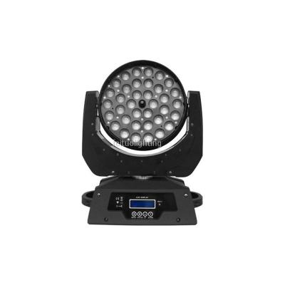 China Rainbow Effect Hot Selling Led Stage Lights Moving Head Led Zoom Moving Head DMX 36 x 10w 4in1 RGBW Led Wash Moving Head for sale