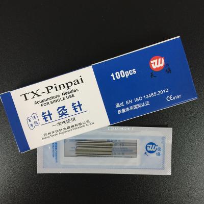 China China Factory Stainless Steel Wire Lever Acupuncture Needles Sterile Needle With Copper TX-dz170 for sale