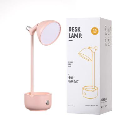 China YIZHI Modern Usb Bedroom Charging Eye Protection Led Desk Table Lamp Student Touch Adjustable Book Wireless Light for sale