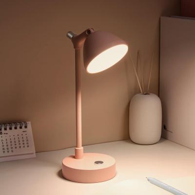 China YIZHI Nordic Modern Bedroom Bedside LED Work Desk Light Minimalist Study Room Usb Reading Table Dimming Lamp for sale