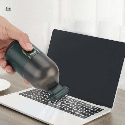 China Hotel YIZHI Car Portable Low Noise Small Wireless Strong Suction Mini Handheld Table Desk Desktop Wireless Handheld Vacuum Cleaner for sale