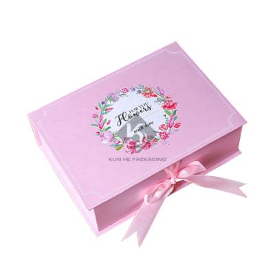 China Wholesale Custom Luxury Wedding Love Gift Paper Boxes Sweet Cardboard Box Recyclable Matte Printed Gift Boxes Packaging With Ribbon for sale