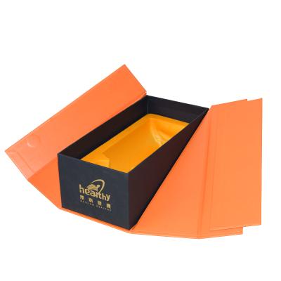 China Eco-Friendly Recyclable Luxury Rigid Grade Alcohol Whiskey Food Cardboard Wine Wine Box Champagne Paper Box Packaging High double for sale