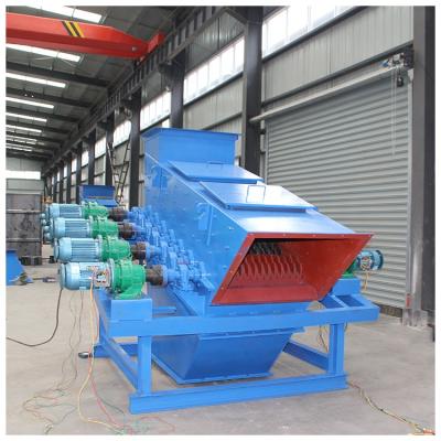 China Large Capacity Wobbler Feeder For Sticky Material Roller Screen Lime Bulk Coal for sale