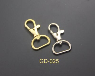 China Wholesale Custom High Quality Lobster Claw Swivel Garment Durable.attractive Logo Snap Hook For Bag for sale