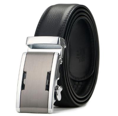 China Wholesale Fashion Designer White Mens High Quality Leather Automatic Belts Buckles Leather Belt for sale