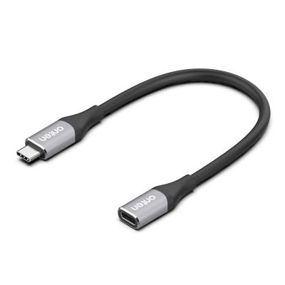 China Portable USB C Cable Supplement USB C Male Type to Female Charger Converter Cable For Computer Macbook Chromebook Mobile Phone Rohs for sale