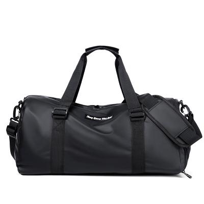 China Waterproof Wear-resistant Professional Men Fitness Sport Gym Outdoor Duffle Tote Bag With Shoe Compartment for sale