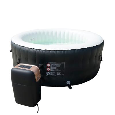 China Easy installation; Hot Tub 2 Person 4 Person 6 Person Inflatable Spa Pool Outdoor Air Jet Spa Round Shape Manufacturer Strength And Durability Spa Massage for sale