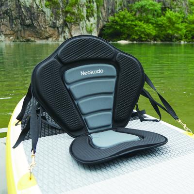 China SUP Seat With Brass Hooks That Not Fade Away Pro Quality Brass Hook EVA Kayak Seat Deluxe SIP Seat for sale