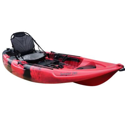 China Kayak with High Seat NEOKUDO Spin Mount Canoe Kayak Maker, LLDPE Sit On Top Kayak, High Seat Aluminum Single Fishing Kayak for sale