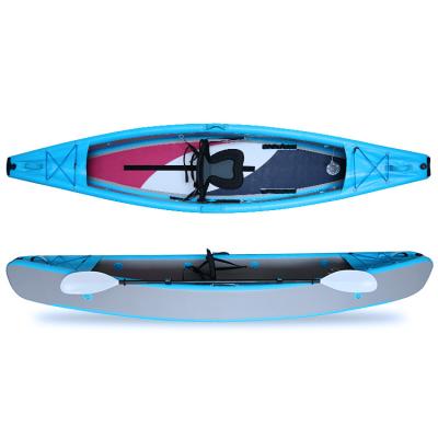 China NEOKUDO Inflatable PVC Drop-stitch Kayak, Customization Single Canoe 3-Person Tandem Kayak, Inflatable Drop-stitch Kayak for sale