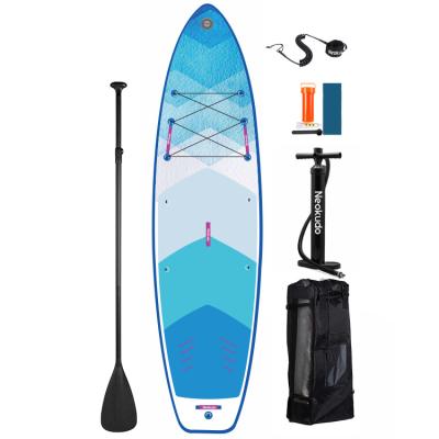 China Warter Sports NEOKUDO iSUP Rack Pack Blue Inflatable Paddle Board for sale