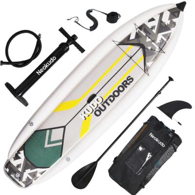 China Warter Sports NEOKUDO New Design Paddle Board, OEM ISUP Pack Rack Up Paddle Board, SUP Paddle Board Inflatable Fishing Kayak Wholesale for sale