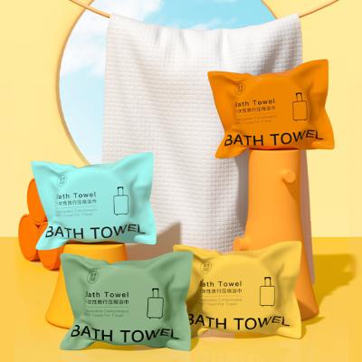 China Disposable Enlarge and Thicken Disposable Salon Compressed Spa Compressed Hotel Travel Towel Bath Compressed Bath Towel for sale