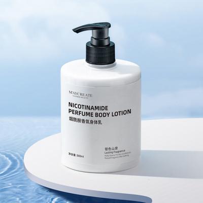 China Moisturizer Customization Body Lotion 500ml Whitening Nicotinamide Moisturizing Body Cream Moisturizing Body Cream for sale