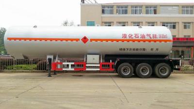 China Low price 60m3 tri axle propane tanker trailer for sale