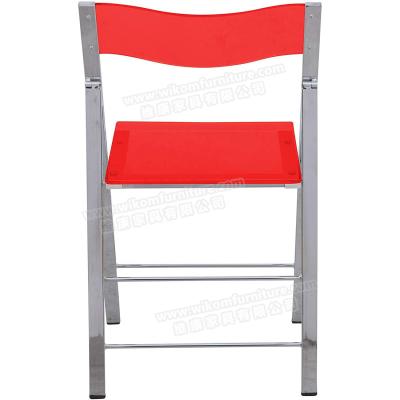 China Hot sale superior quality Modern Style cheap clear folding chair sillas plegables zu verkaufen