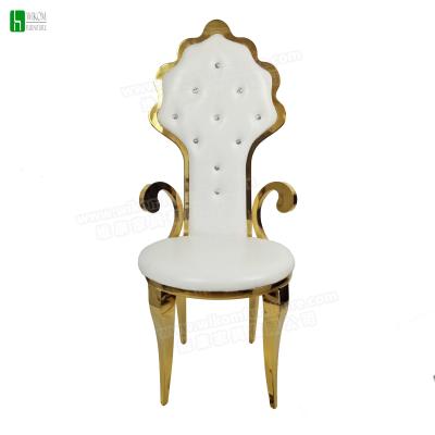 China New Design Bride and Groom Stainless Steel Chairs WK-SS010 en venta