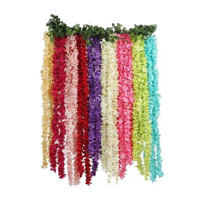 China Events Decoration Wedding Celebration Artificial Cattleya Flower Wall Bunch China Artificial Flowers for sale