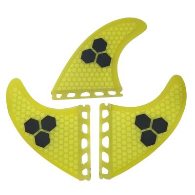 China Unisex Surfboard Fins Blue Surf , Surfing Fins Lightweight Fiberglass Fins for sale