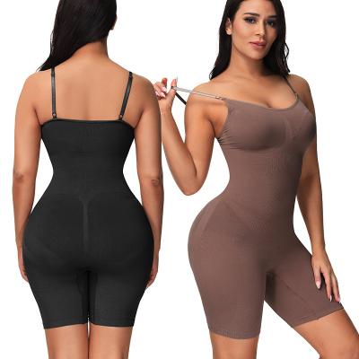 China Antibacterial Comfortable Seamless Waist Trainer Shapewear Women Underwear Belly Butt Lifter Body Shaper Jumpsuit Shapewear for sale