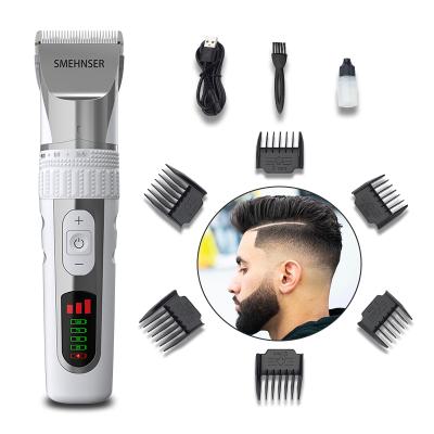 China Rechargeable Electric Cordless Hair Clippers Men Kesme Makinesi Makinesi Alet Seti Outdoor Battery Men's Cordless Men Hair Trimmer New for sale