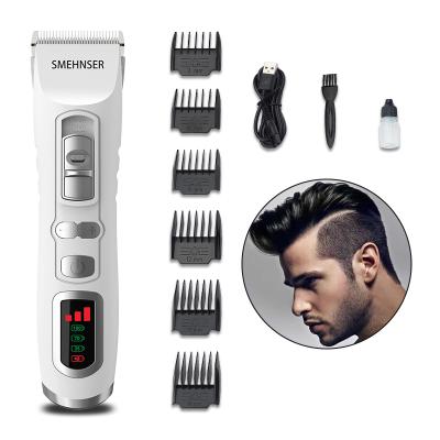 China Outdoor Professional Electric Cordless Hair Clipper Stylists Hair Trimmer Rechargeable Electric Hair Trimmer Men By Salon for sale