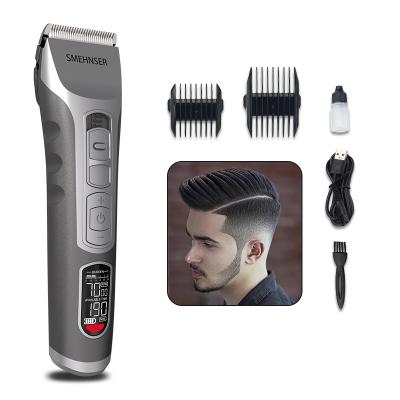 China Low noise portable rechargeable electric hair trimmer men grooming hair trimmer USB outdoor cortapelo maquina for sale