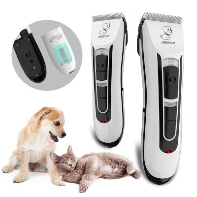 China Amazon Viable Hot Sales Professional Cordless Pet Grooming Tool USB Charged Electric Pet Shaver Hair Shaver For Cat Dog for sale