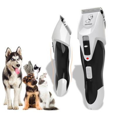 China SMEHNSER High Power Cordless Professional Clipper Shaver Kit Electric Clipper Viable Pet Grooming Trimmer for Dogs and Cats for sale