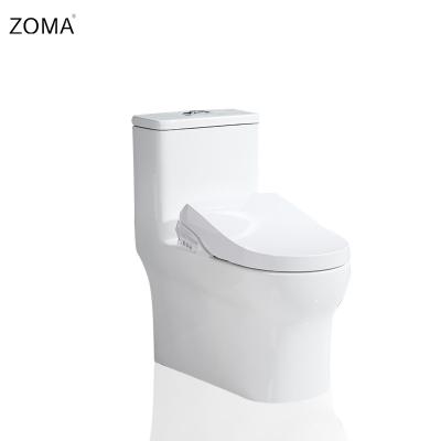 China Storage Smart Heat Cover Double-flow Zoma Toilet Seat Cover Automatic Electric Flushing Household Heating for sale