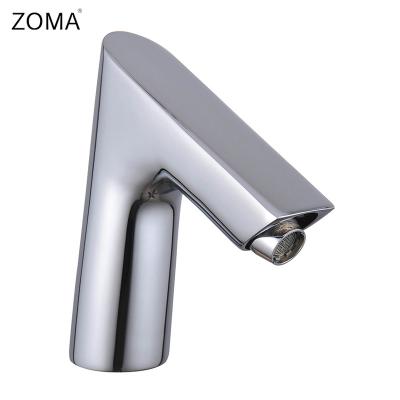 China Sense Faucets Kitchen Electronic Infrared Handsfree Faucet And Automatic Sensor No Touch Bathroom Sink Sensor Faucet for sale