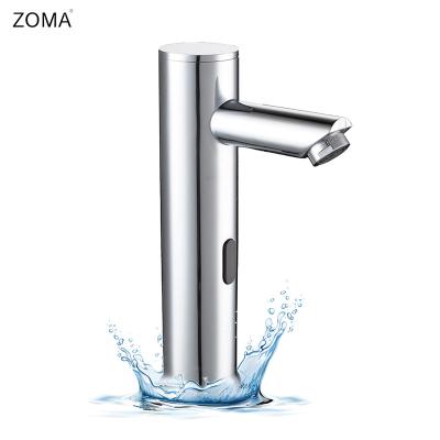 China Infrared Intelligent Automatic Type Two Way Faucets Basin Faucets Stainless Steel Sensor Faucet Sensor Tap Hot And Cold Control for sale