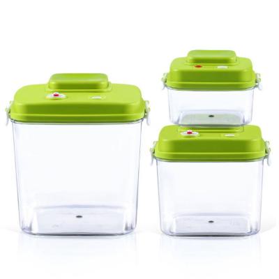 China Vacuum stored food container set to keep food fresh for sale