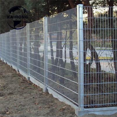 China Free Sample Supplied Easily Assembled Powder Coated Double Welded Wire Mesh For Building / Garden for sale