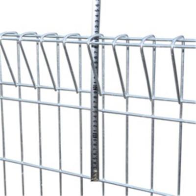 China Easily Assembled High Quality Galvanized Steel 50 x 150 mm 1.75m x 2.4m BRC Rolled Top Mesh Fence for sale