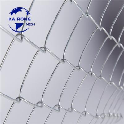 China Easily Assembled Decorative Chain Link Fence Electro Galvanized Zoo Fence Chain Link Fence For Stadium for sale