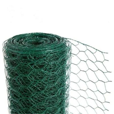 China Construction Wire Mesh Cheap Price PVC Coated Hexagonal Chicken Wire Mesh Netting Roll For Sale for sale