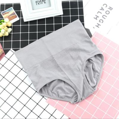 China High Waist Breathable Seamless Hot Palace Honeycomb Underwear Women Large Size Bulge Lift Hip Cotton Crotch Ladies Breathable Briefs for sale