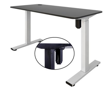 China Moter Sit Stand Office Desk Electric Adjustable Single Position Desk View (Height) Factory Fashion Office Furniture Chinese Height Adjustable for sale