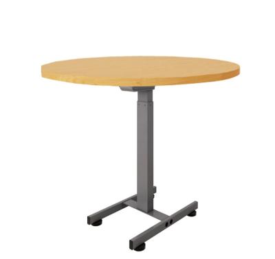 China (Size) OEM/ODM high quality modern one-legged electric height adjustable computer desk motorized adjustable coffee table for sale