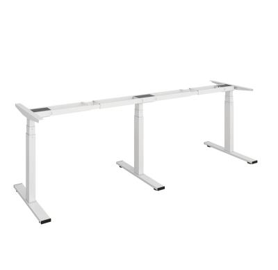 China Adjustable (Height) Wholesale I Shaped Height 3 Legged Electric Sit To Stand Conference Desk Table Adjustable View for sale