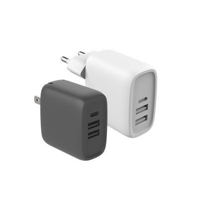 China Mobile Phone Tablet Charging Best Selling Plug USB Wall Charger Adapter 32W EU/USA Charger For Mobile Phone for sale